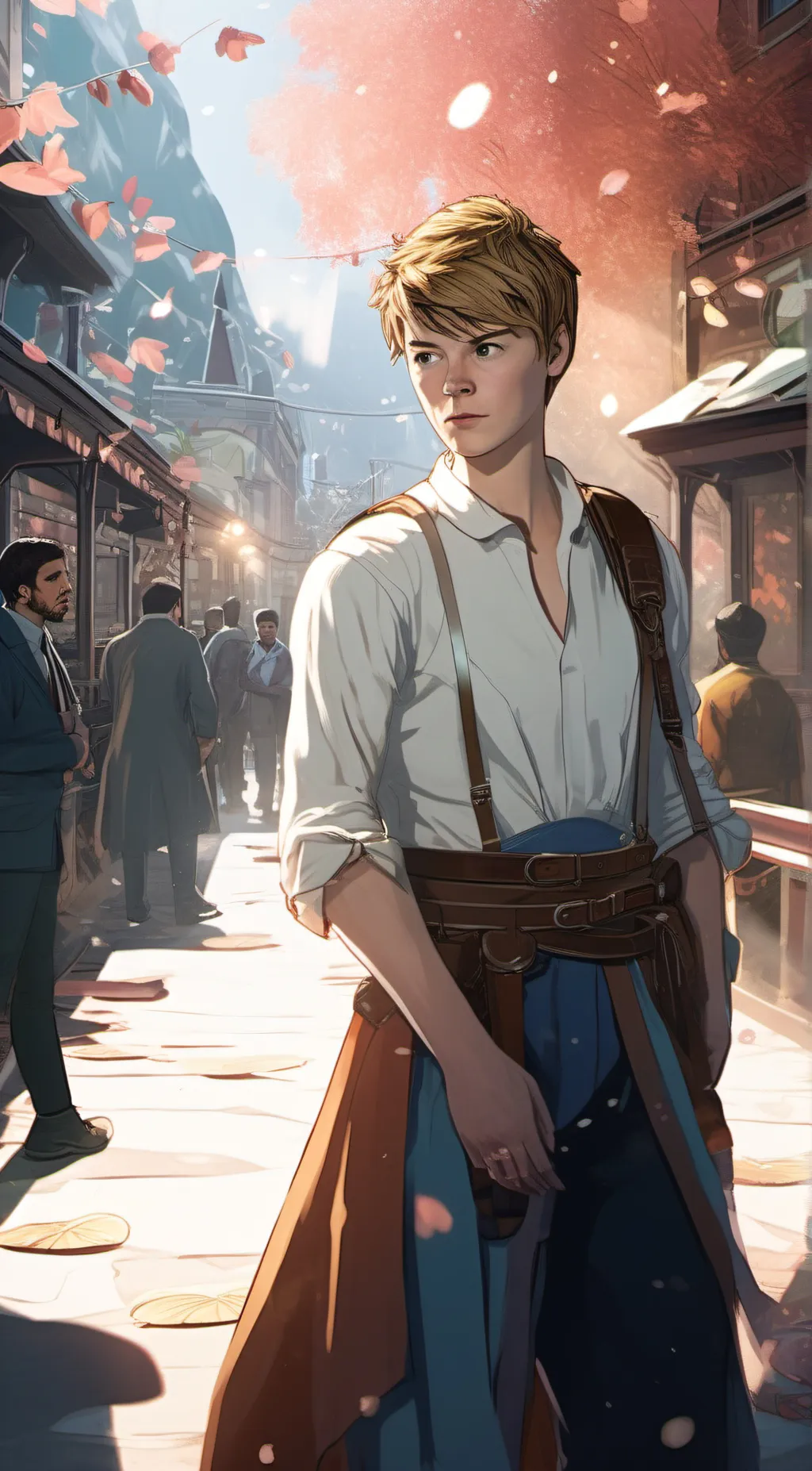 ai character: Newt background