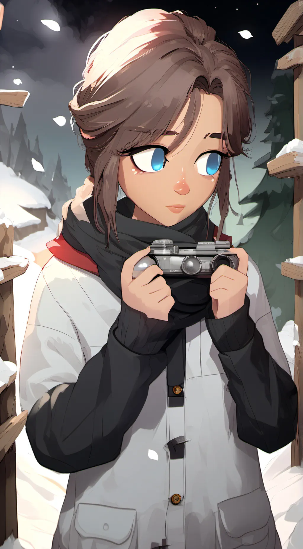 ai character: Alexandra background