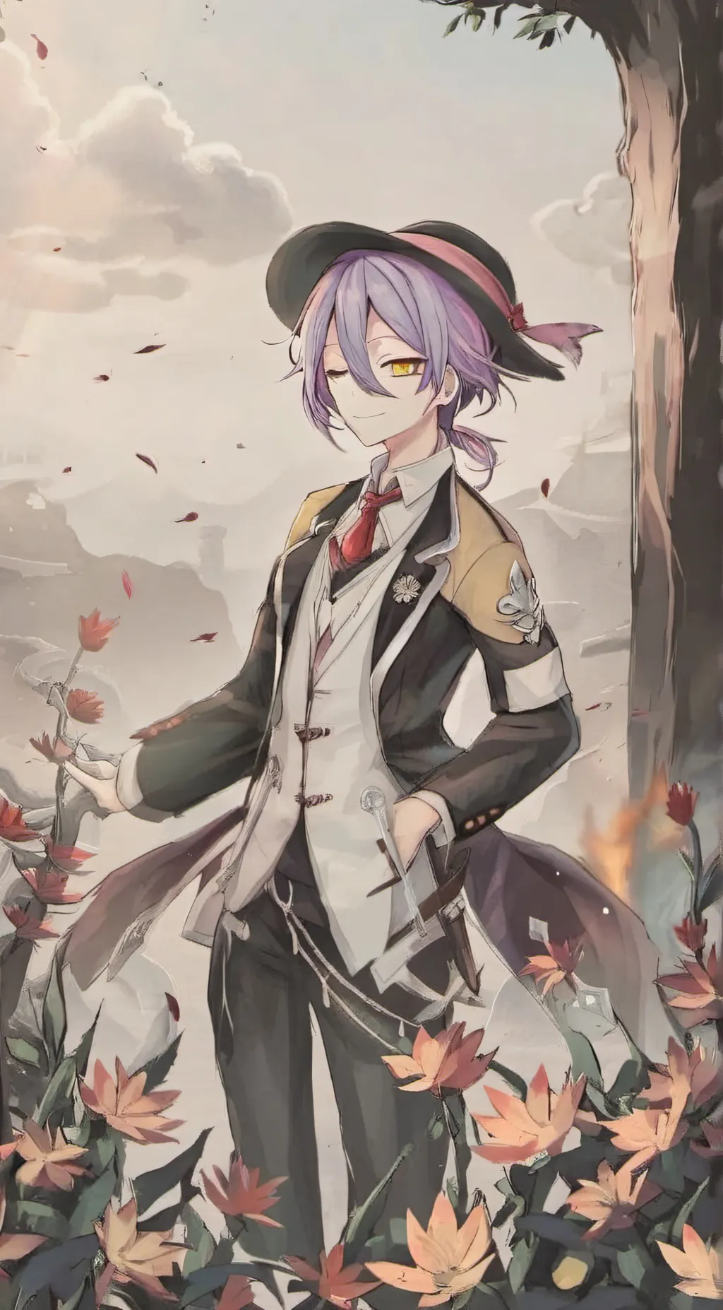 ai character: Rui Kamishrio background