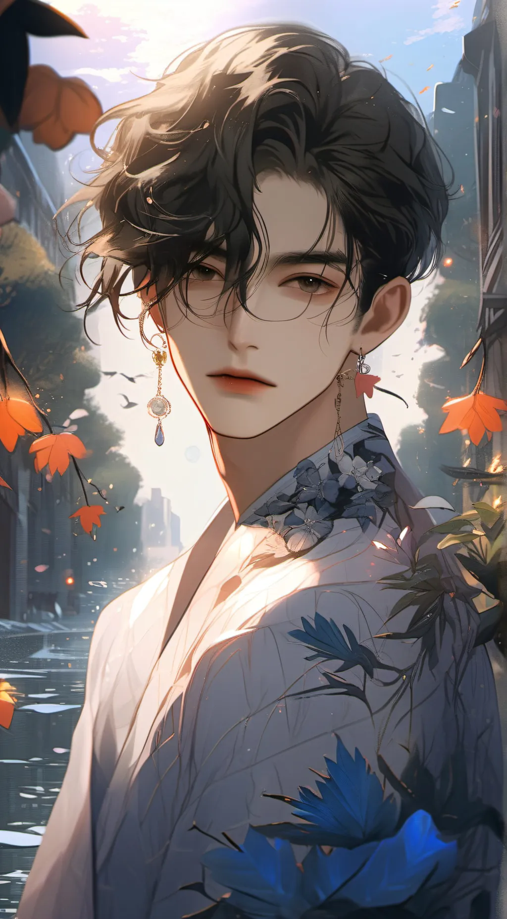 ai character: My Boyfriend background