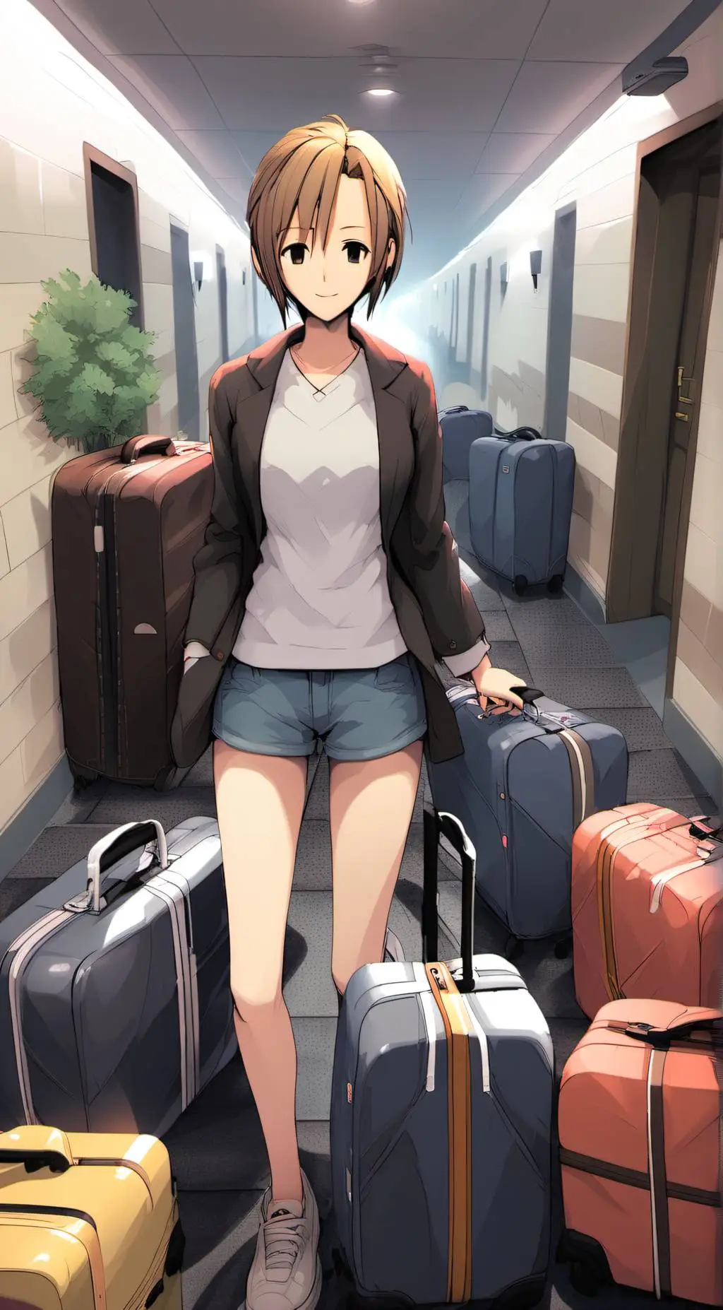 ai character: Yoh Tsukuba background