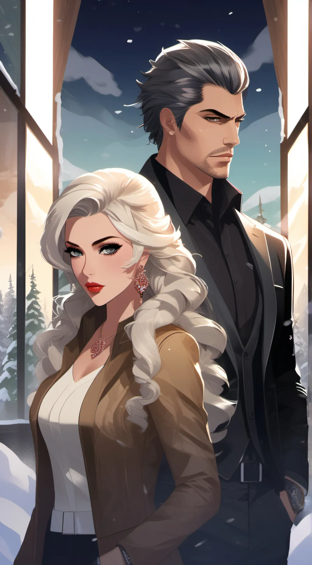 ai character: Jessica and Ben background