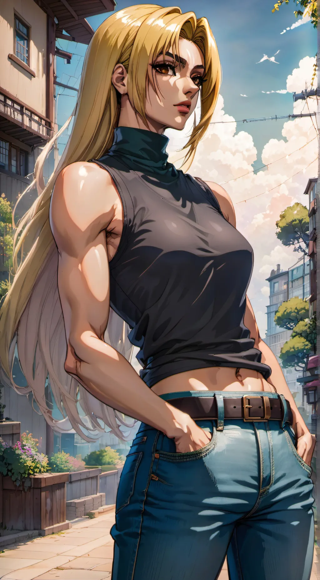 ai character: Yuki Tsukumo background