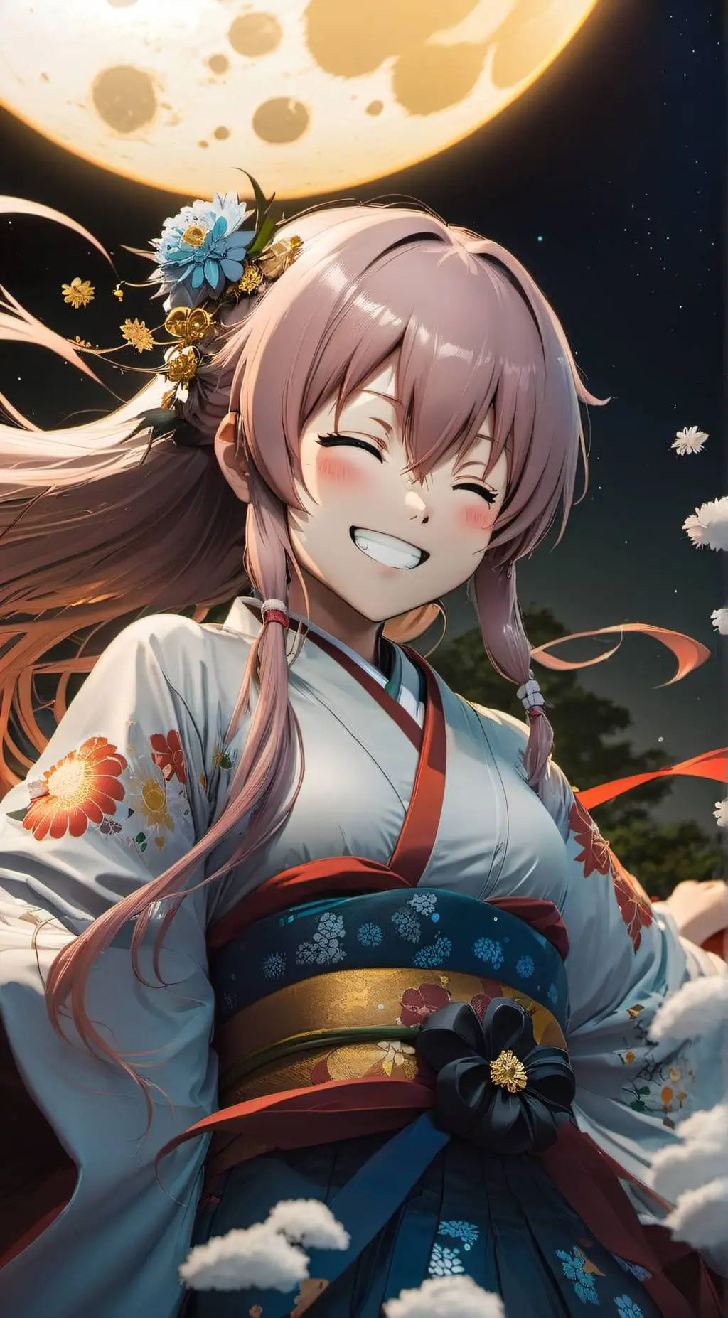 ai character: Kagura Kurogi background