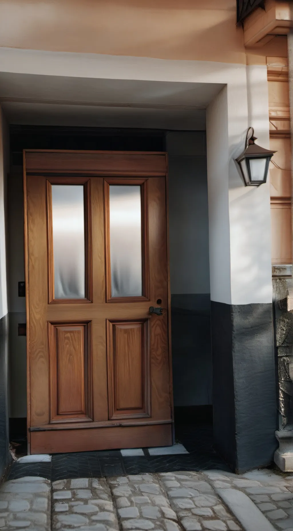 ai character: door background