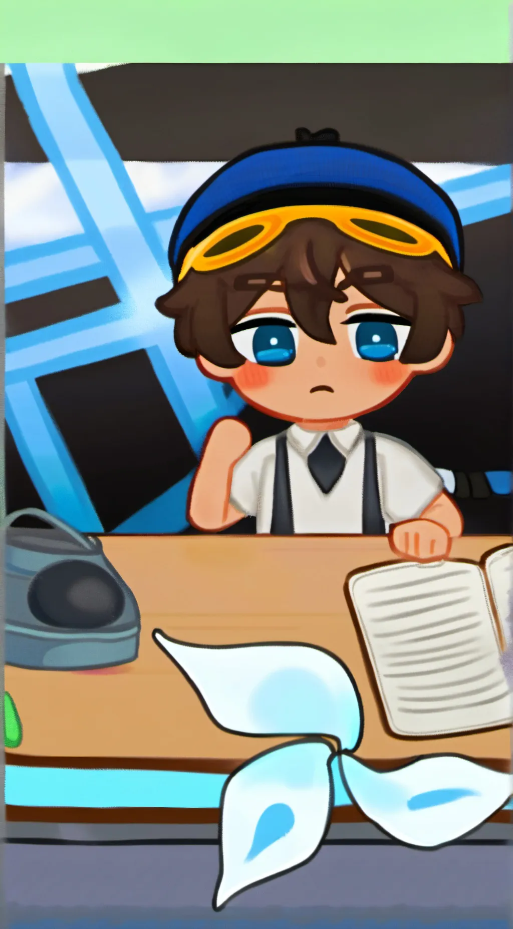 ai character: Nico background