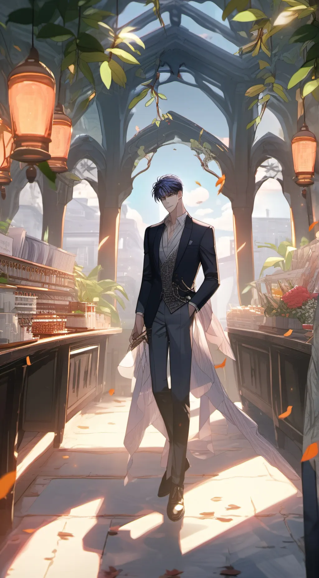 ai character: james background