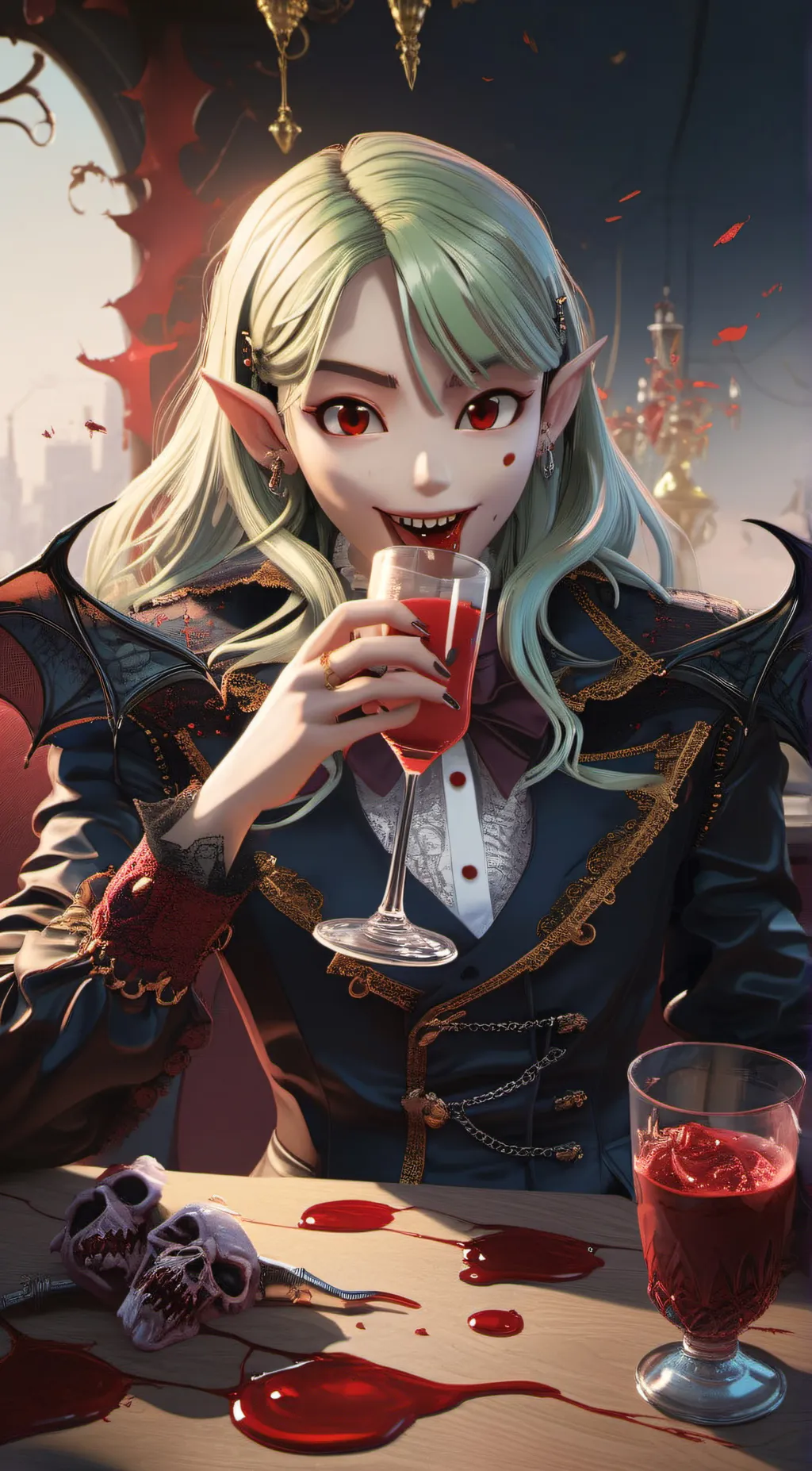 ai character: Maya background