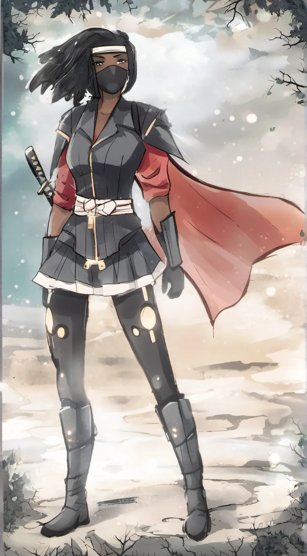 ai character: Akira background