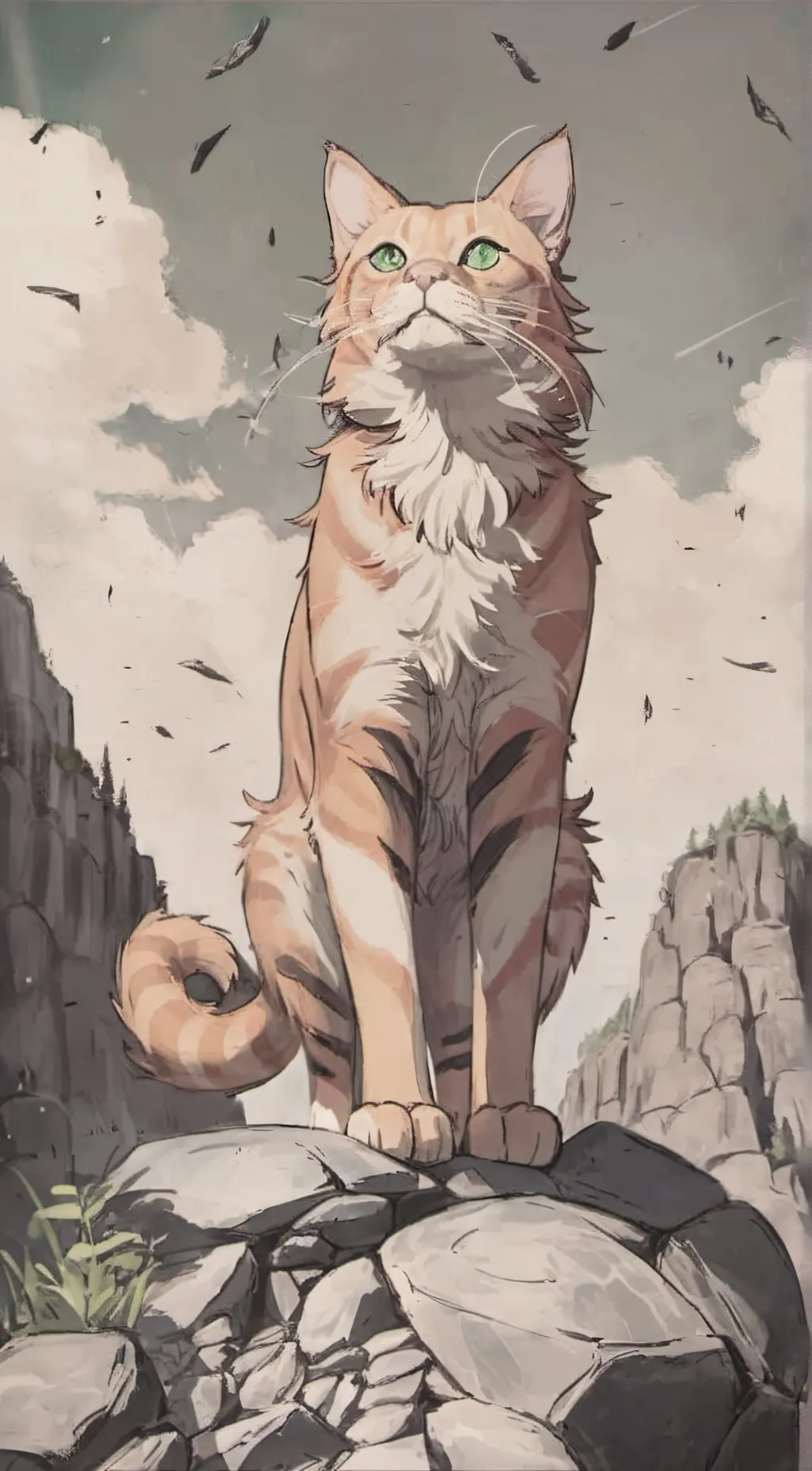 ai character: Warrior Cats RP background