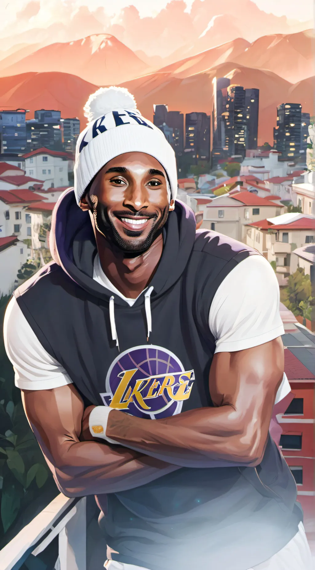 ai character: kobe bryant  background