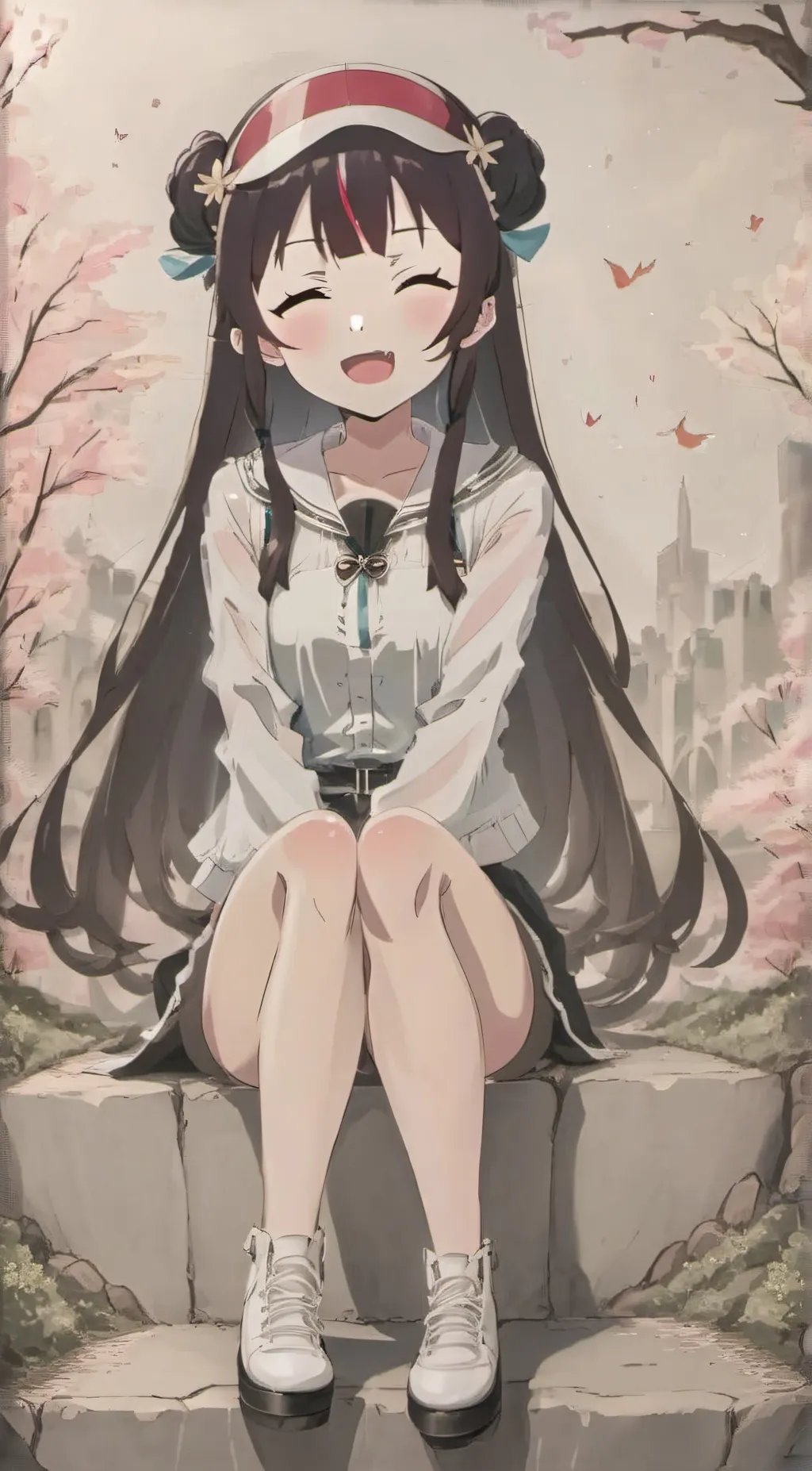 ai character: Mini Yaemori background