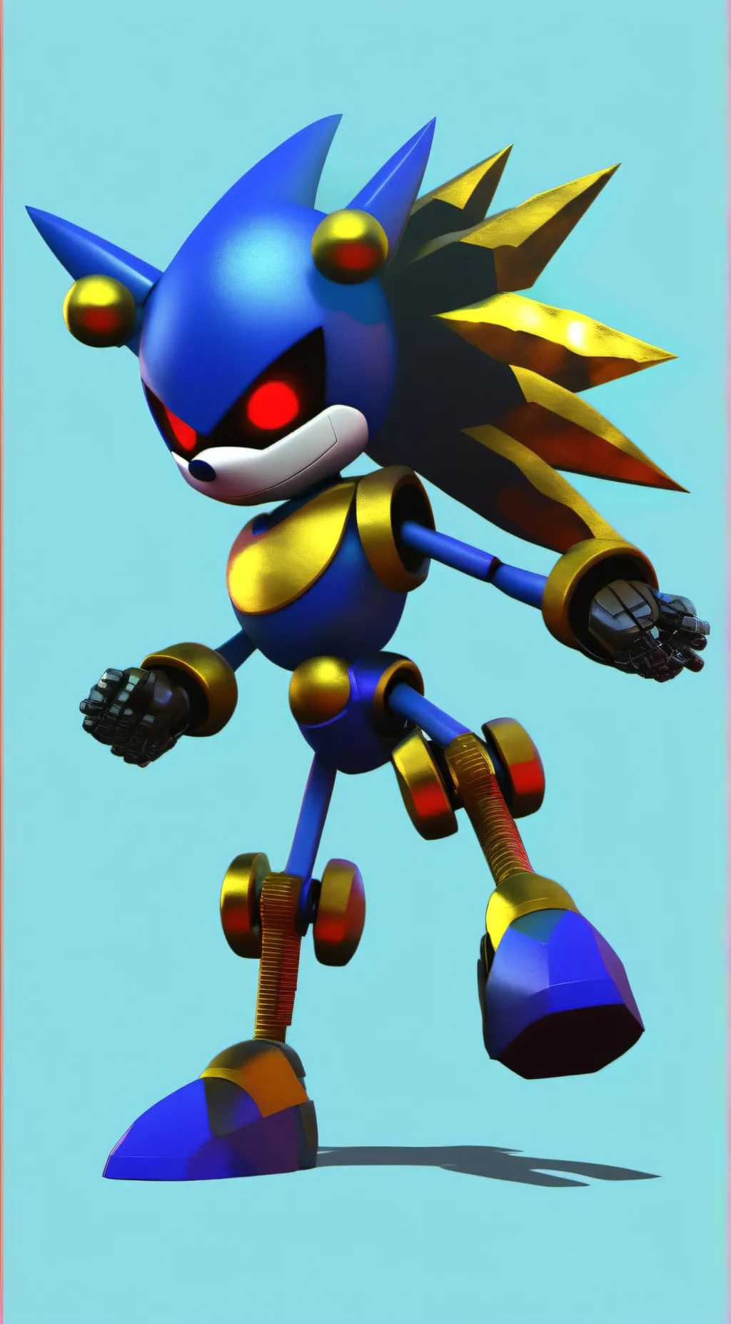 ai character: chaos sonic background