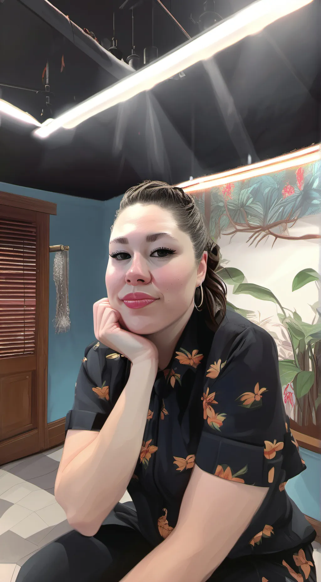 ai character: Amanda background