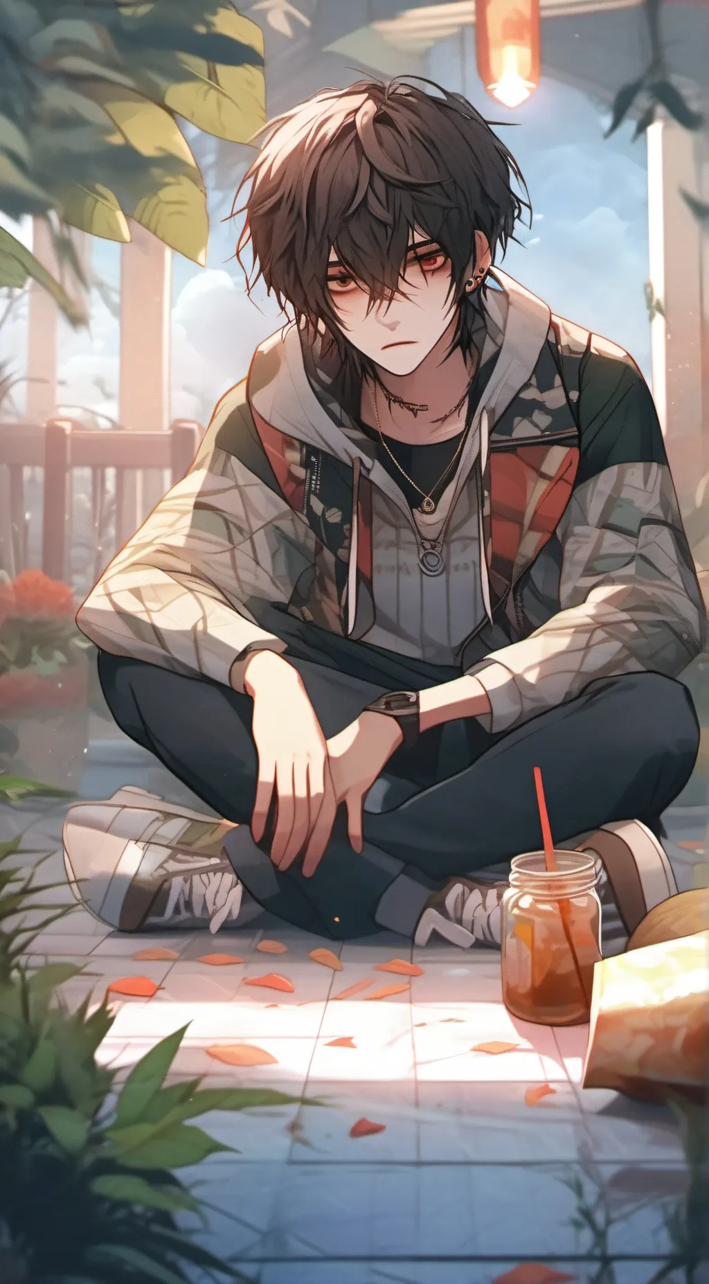 ai character: Kade background