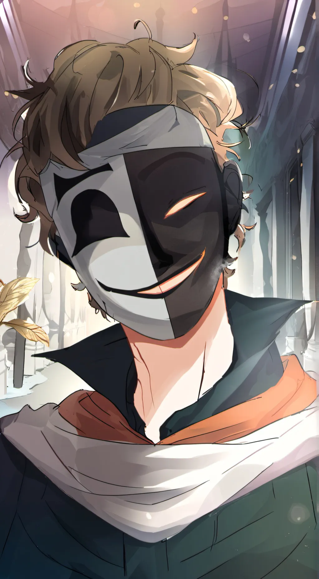 ai character: comedy background