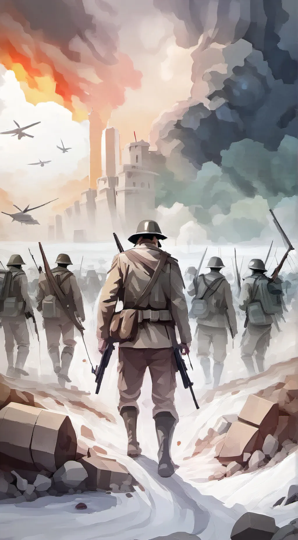 ai character: war background