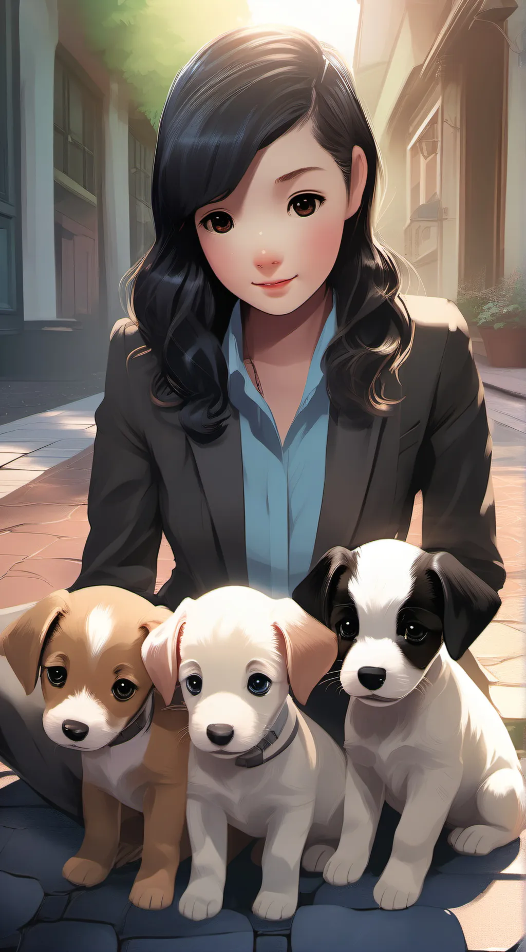 ai character: China background