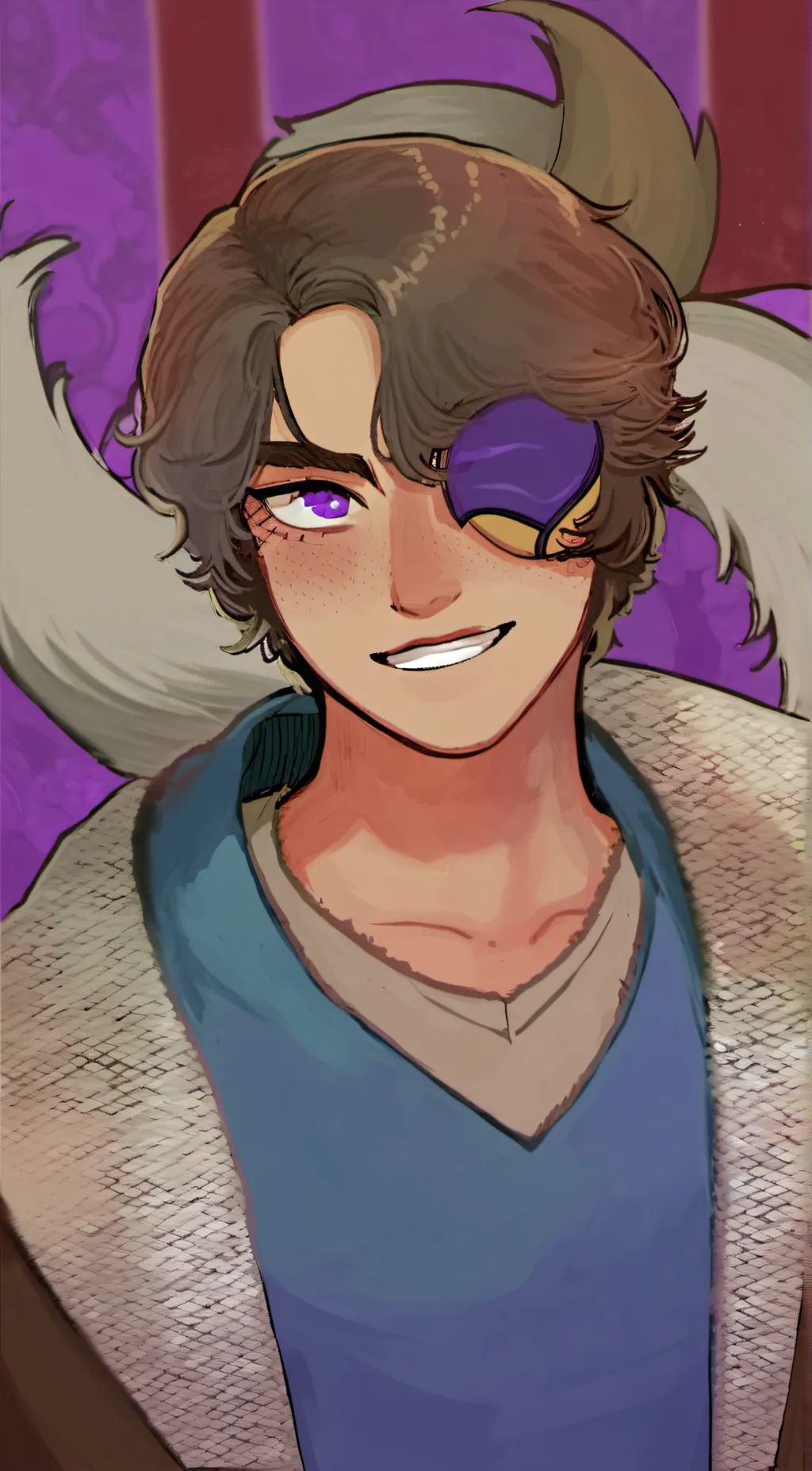 ai character: Michael Afton  background