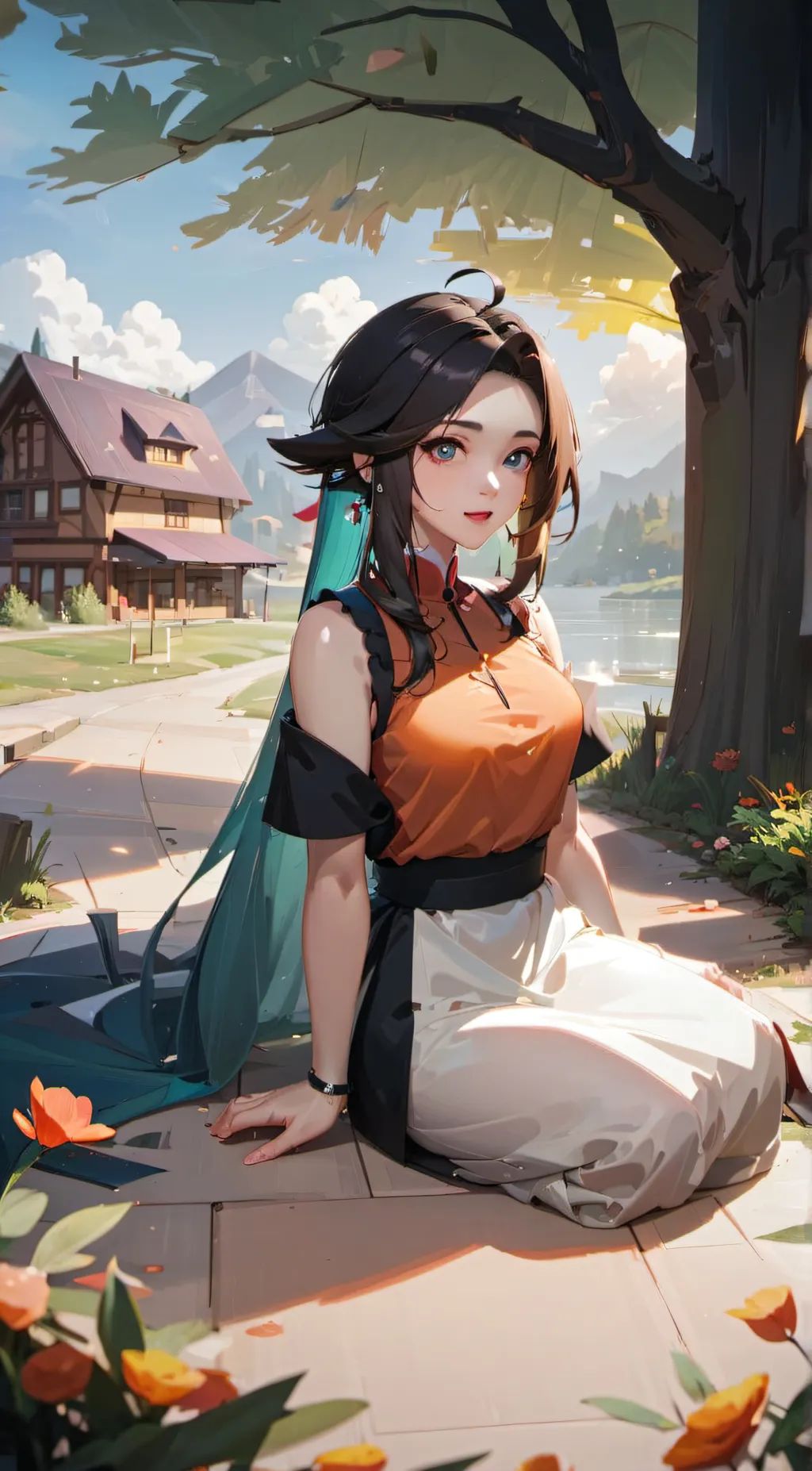 ai character: person 1017 background