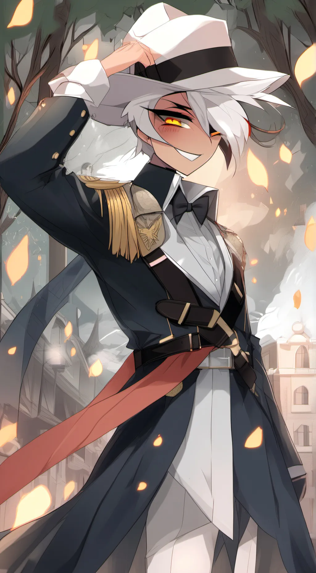 ai character: stricker  background