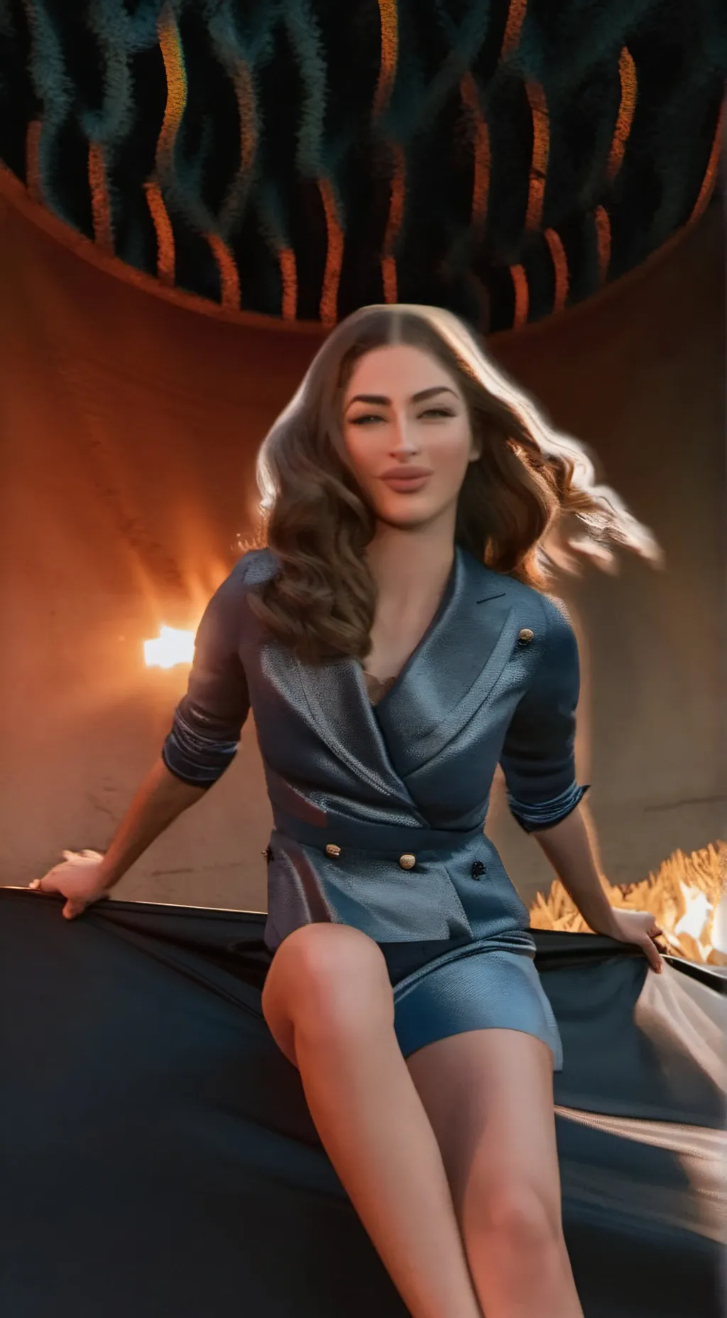 ai character: Izzy background