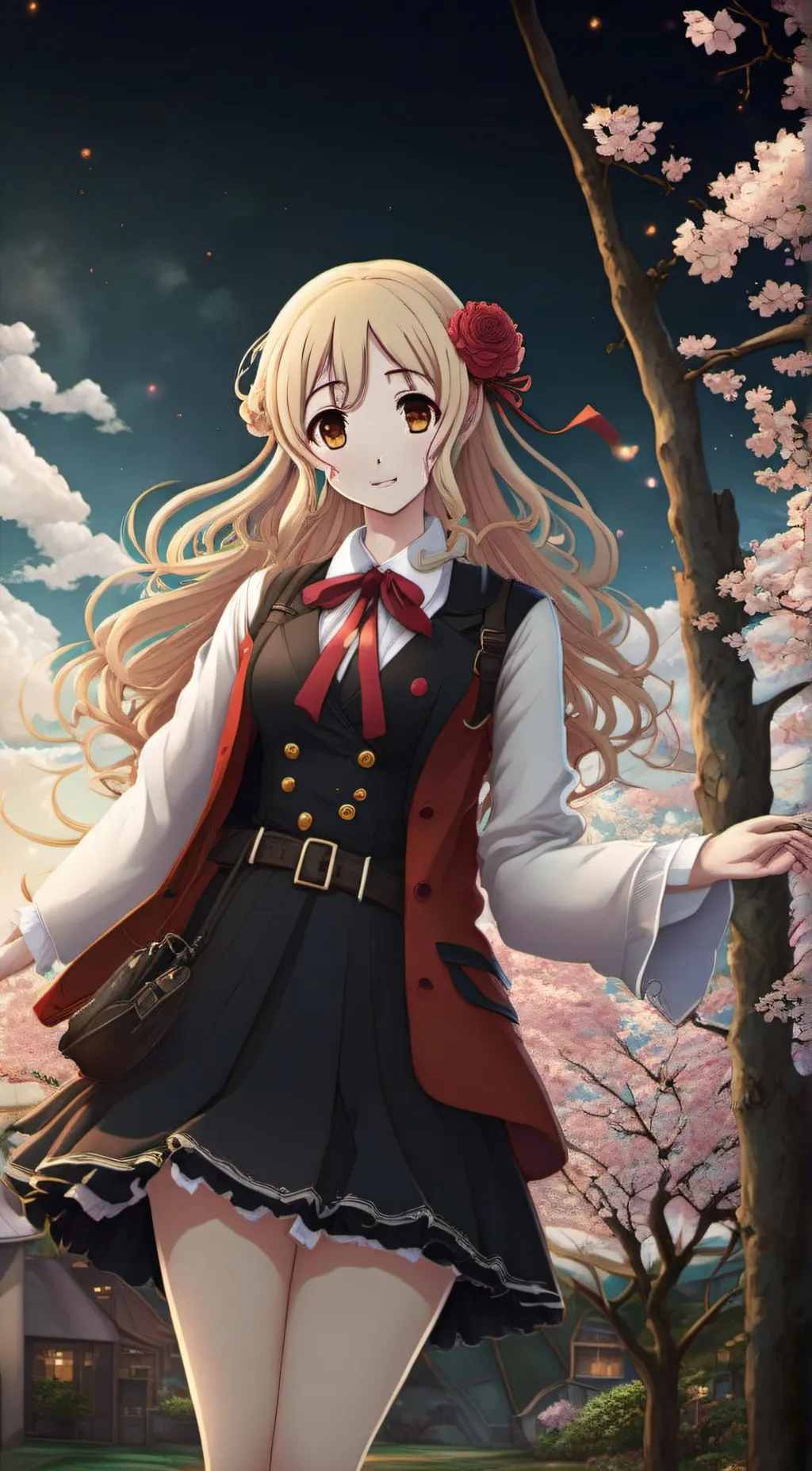 ai character: yui kimori background