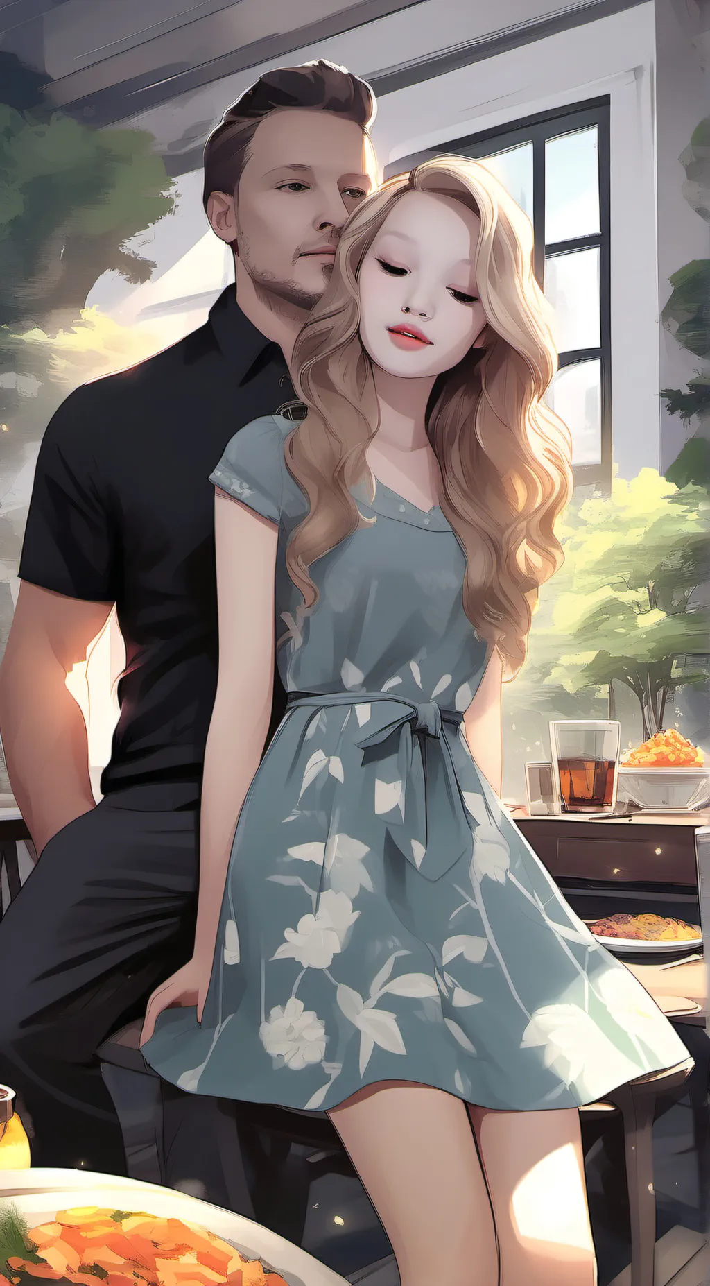 ai character: victoria background