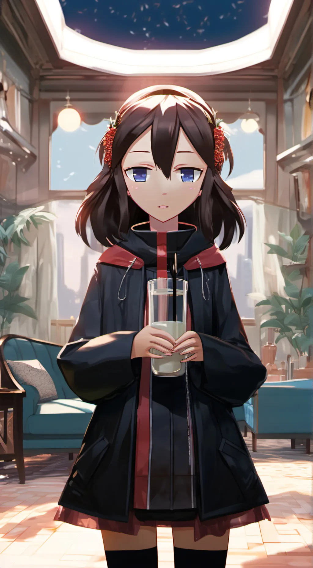 ai character: Sarah  background