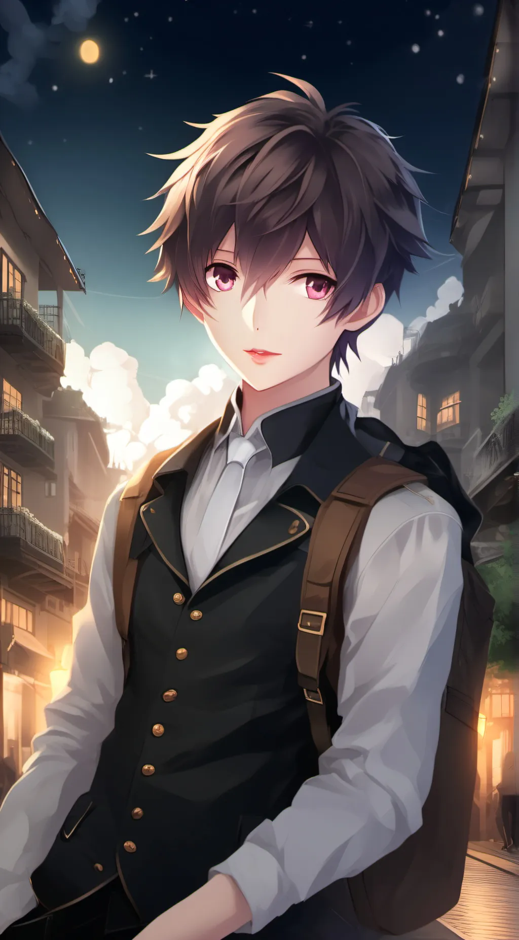ai character: Aaron background