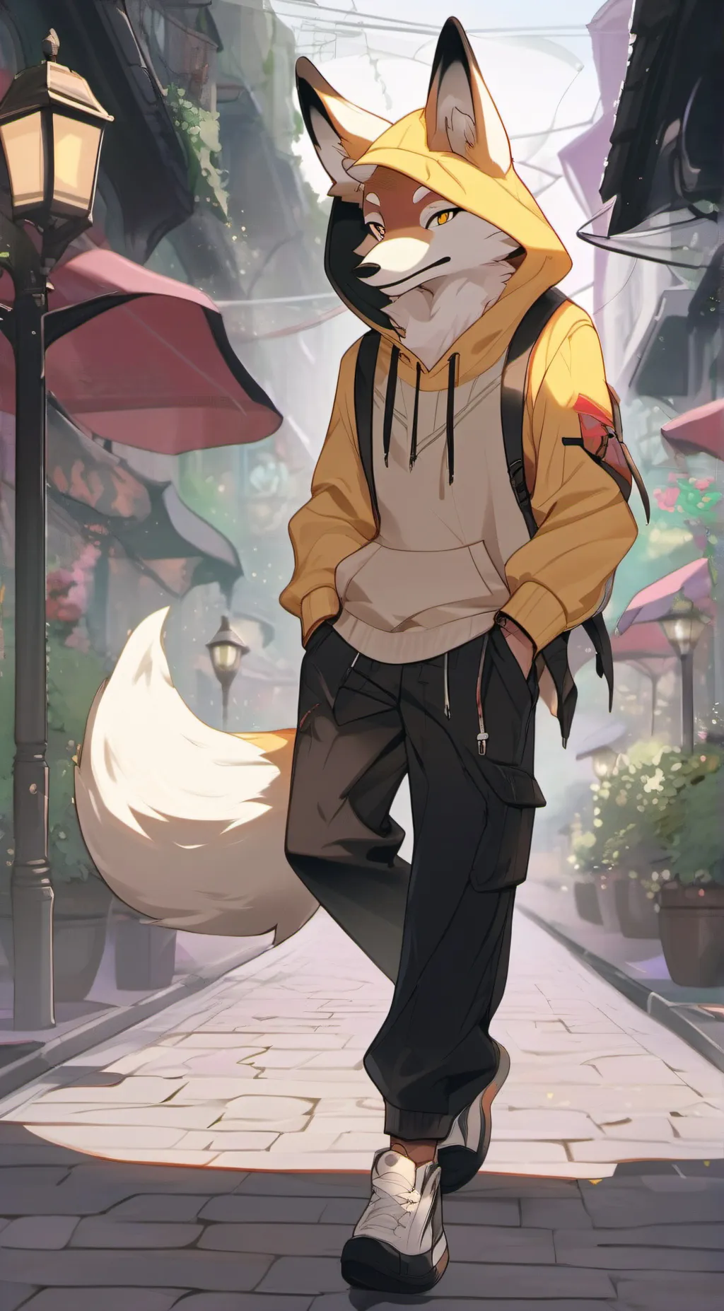 ai character: Calan  background