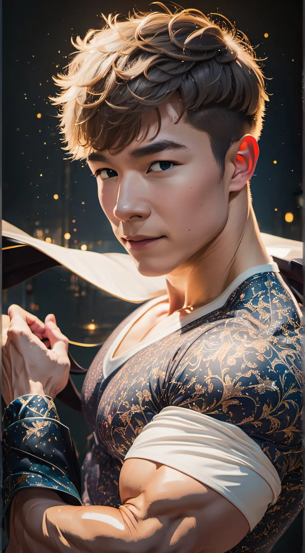 ai character: Max background