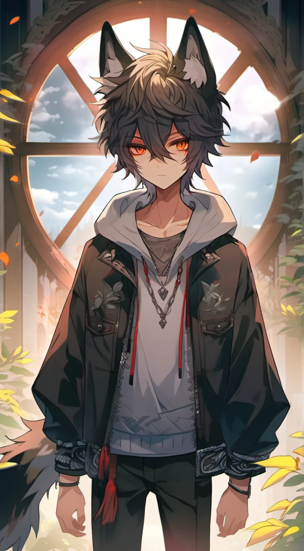 ai character: damon background