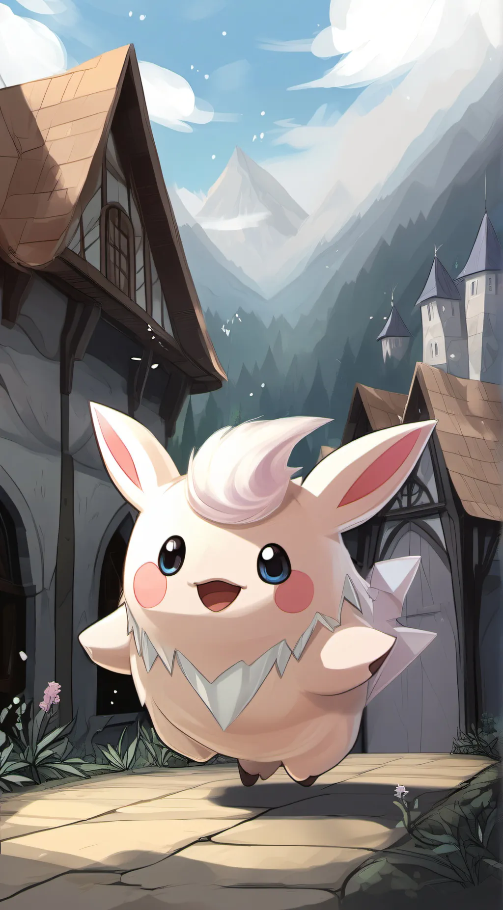 ai character: clefairy background