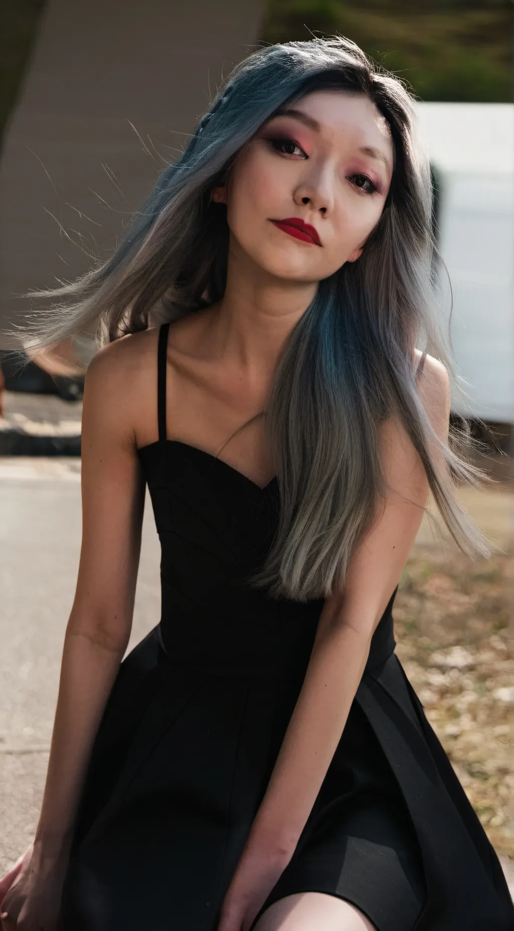 ai character: lily  background