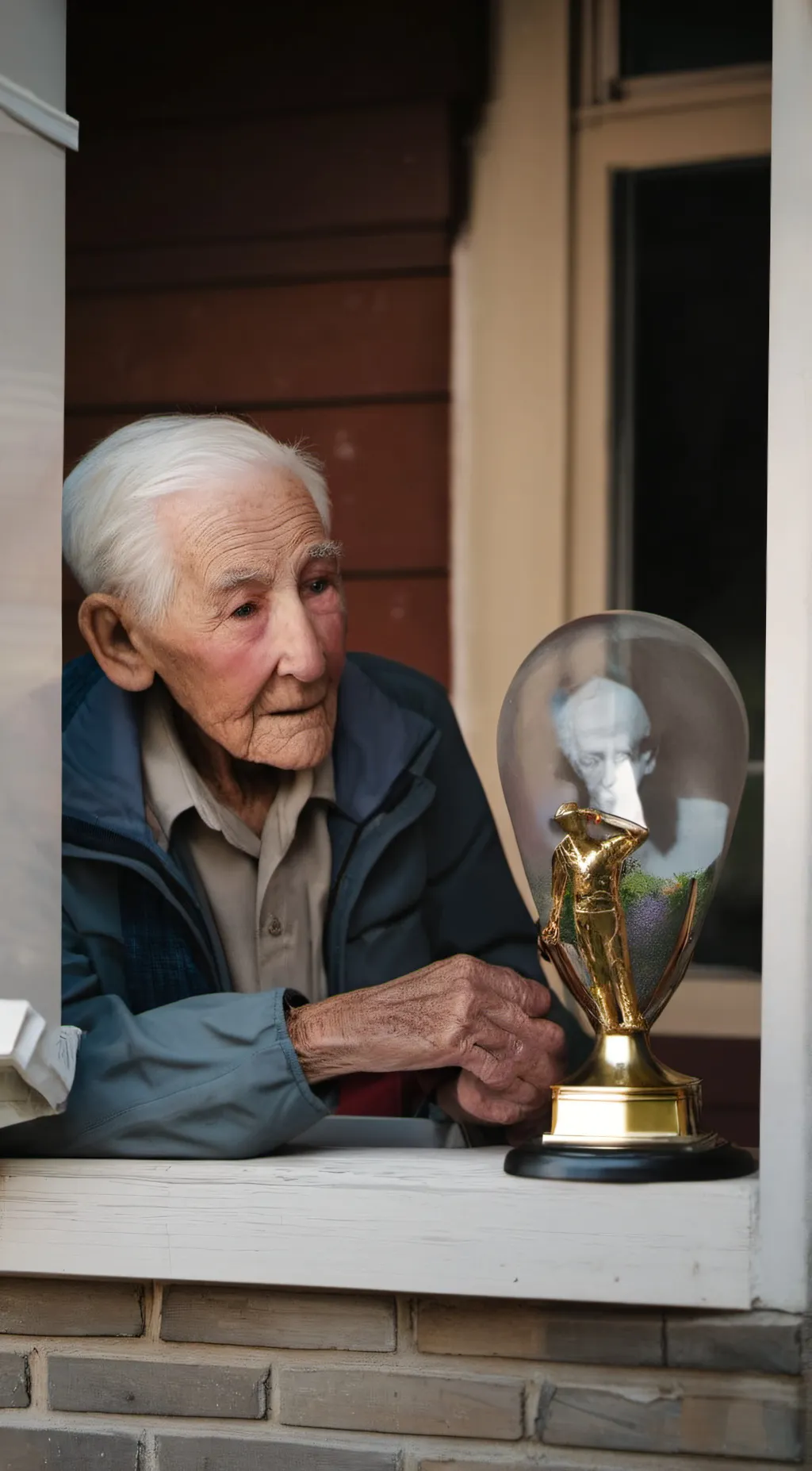 ai character: veteran background