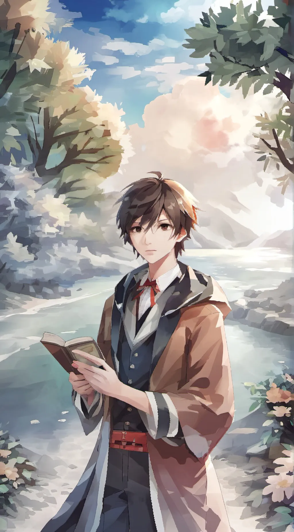 ai character: Nico di Angelo background