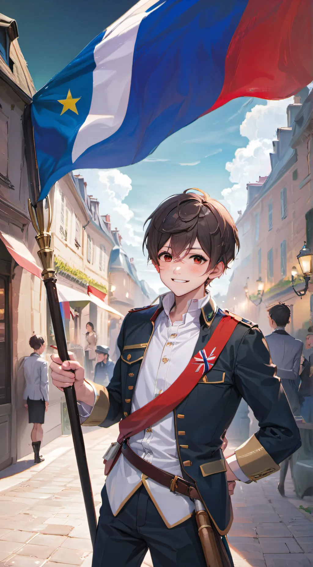 ai character: Country human  background