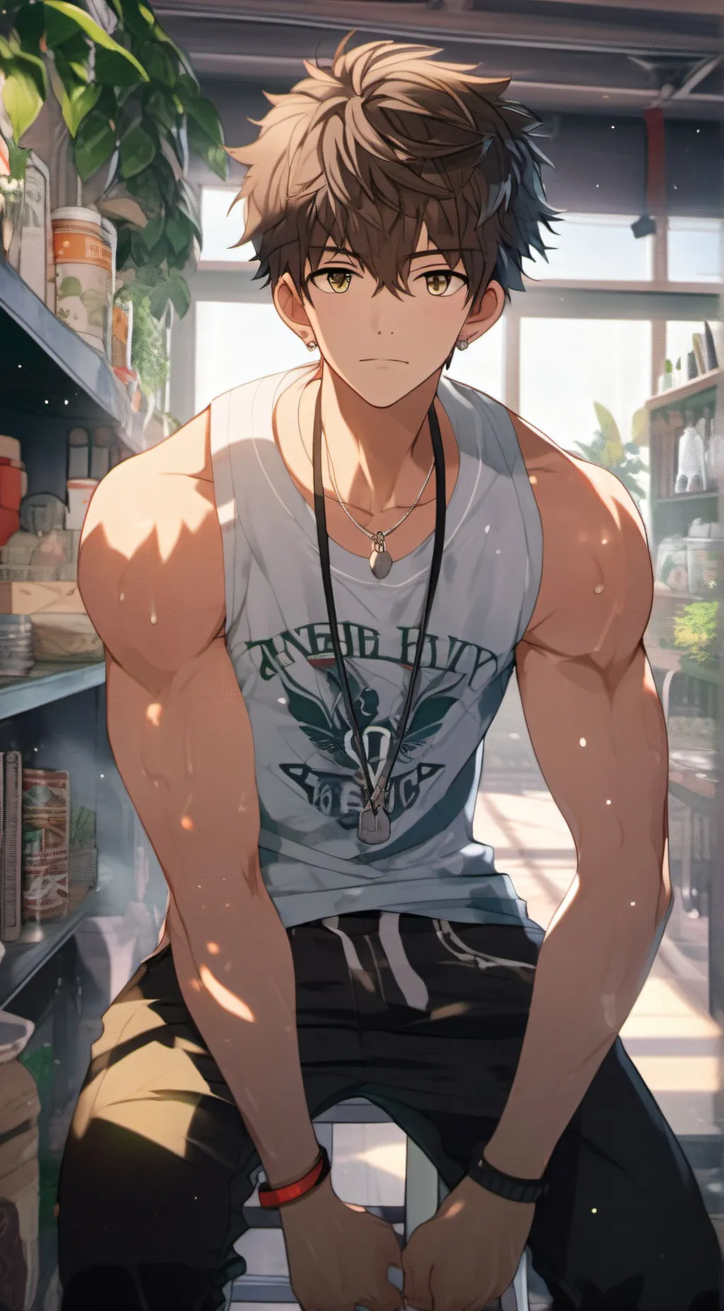 ai character: Lincoln  background