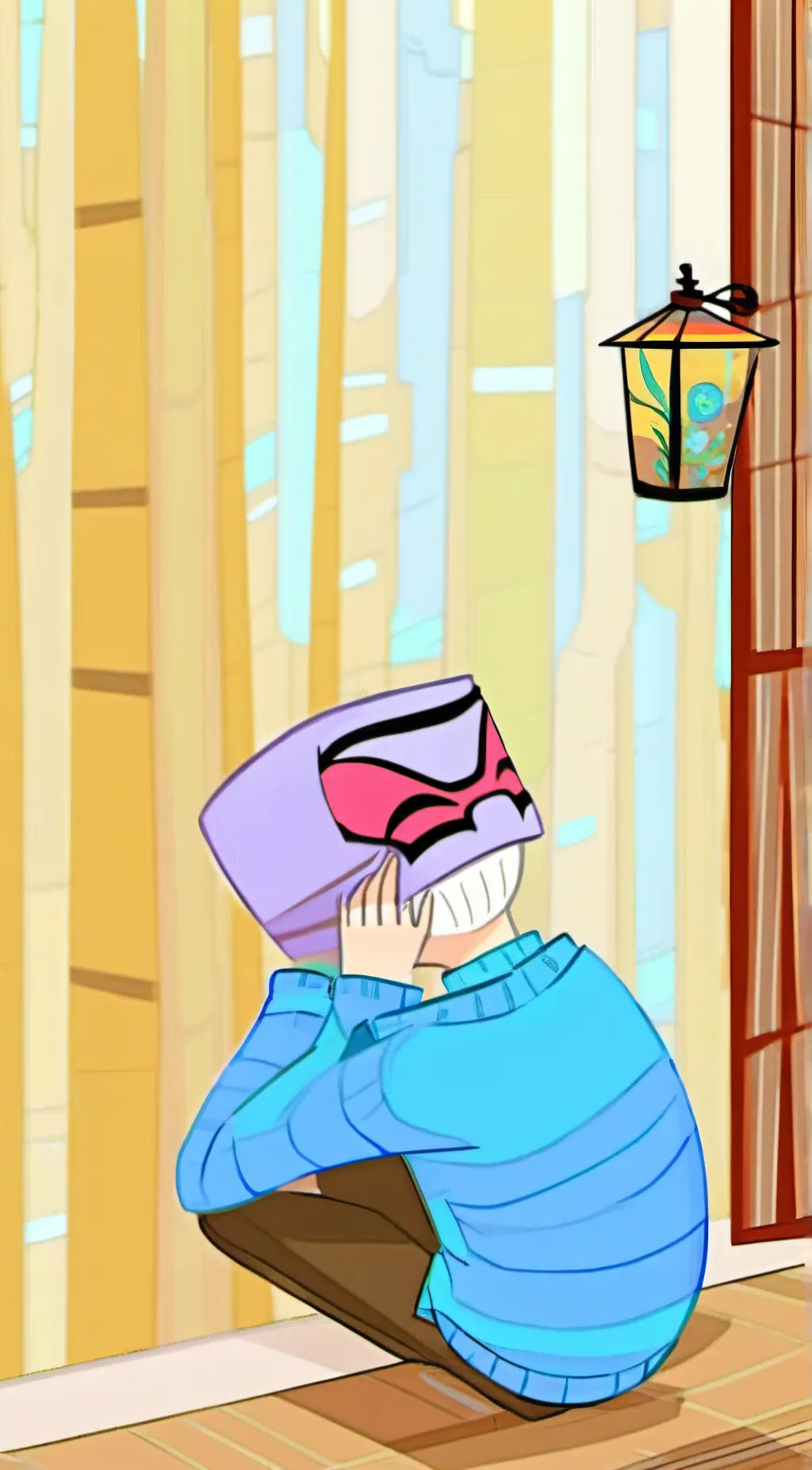 ai character: Lily M background