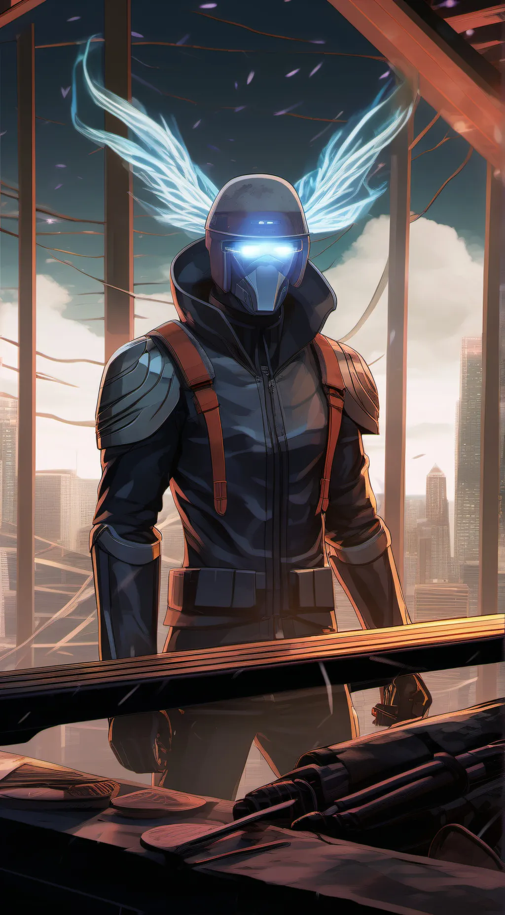 ai character: Alex forg background