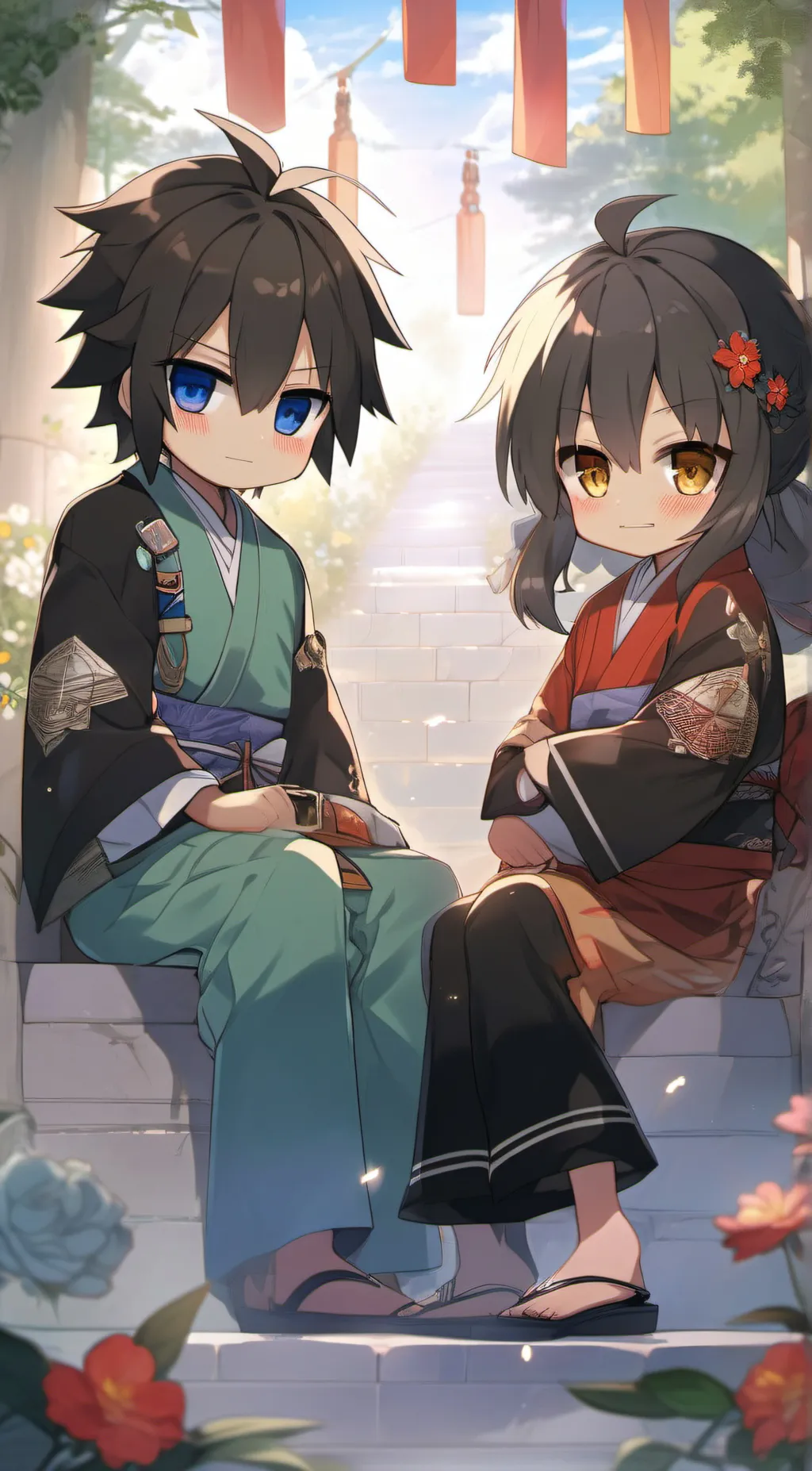 ai character: Giyu Tomioka background