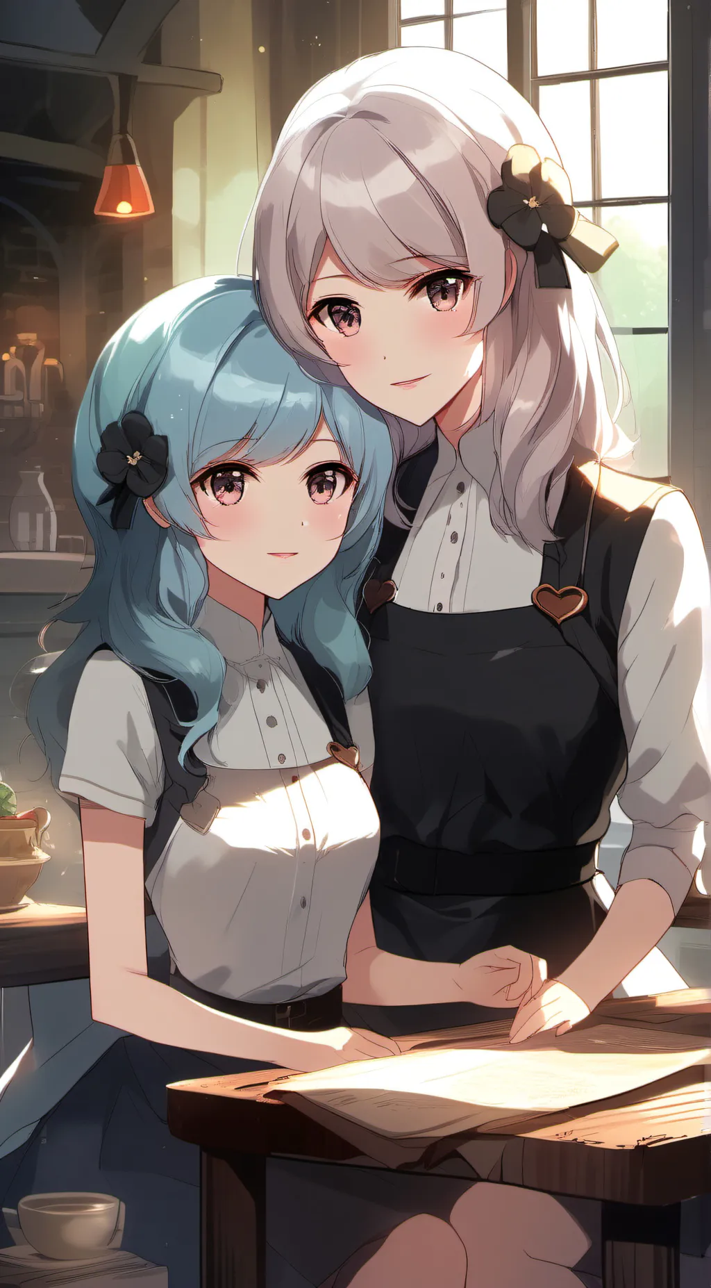 ai character: Stefani  background