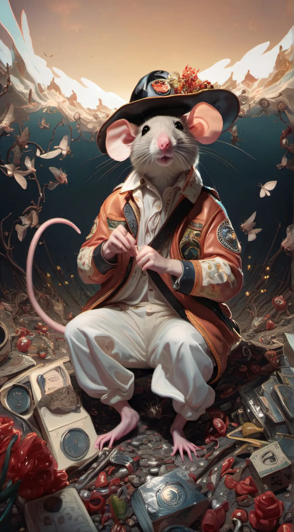 ai character: Rodney background