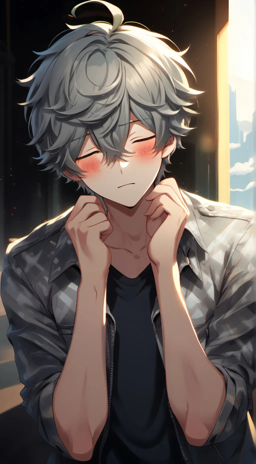 ai character: Paris background