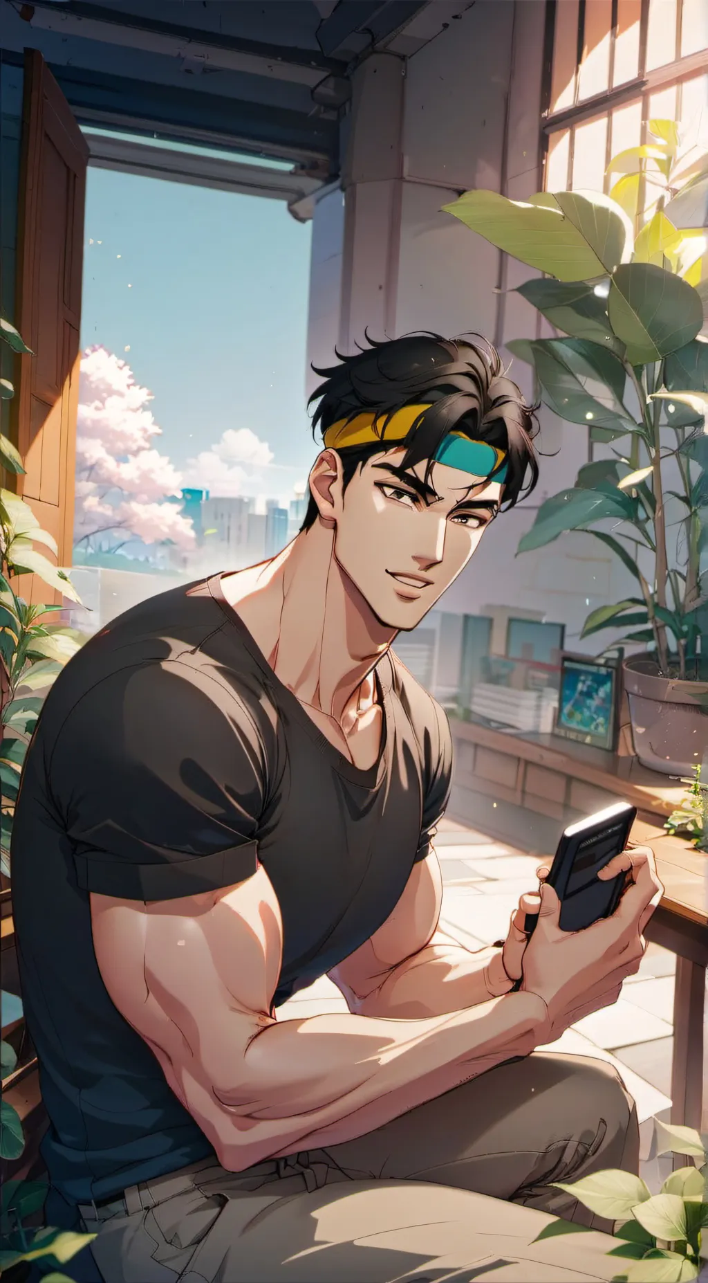 ai character: kai background