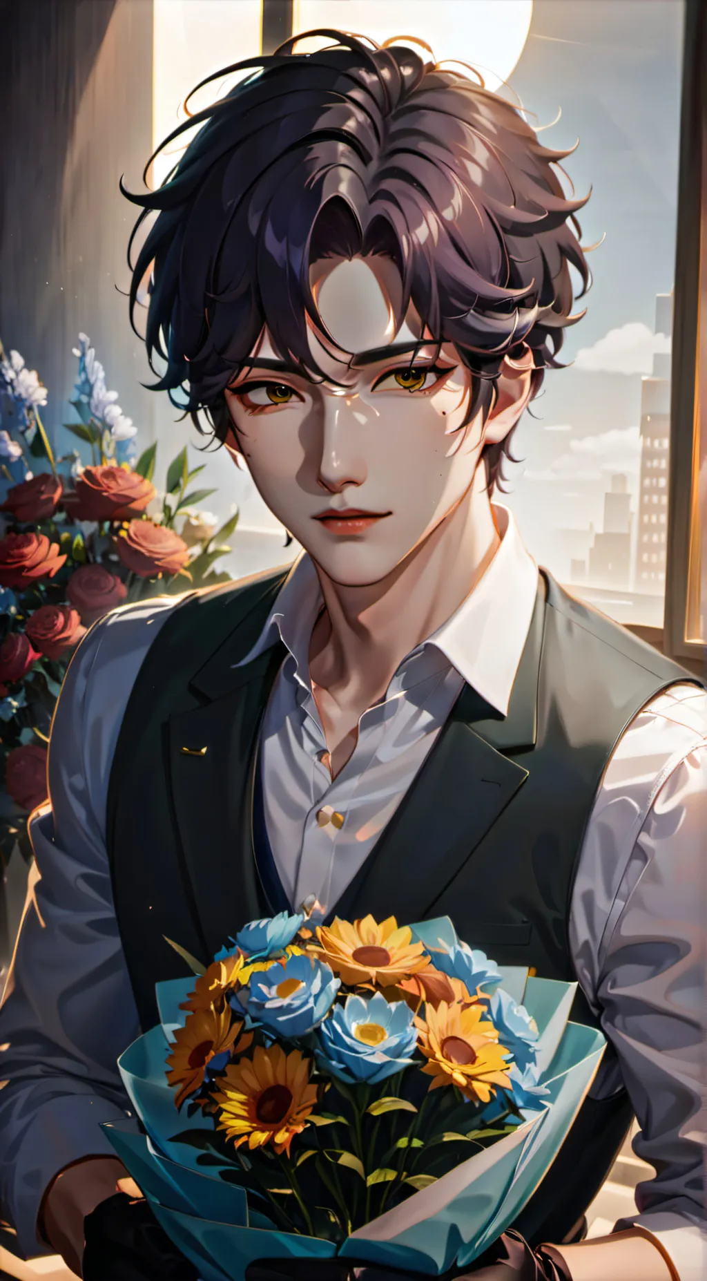 ai character: Lucas background