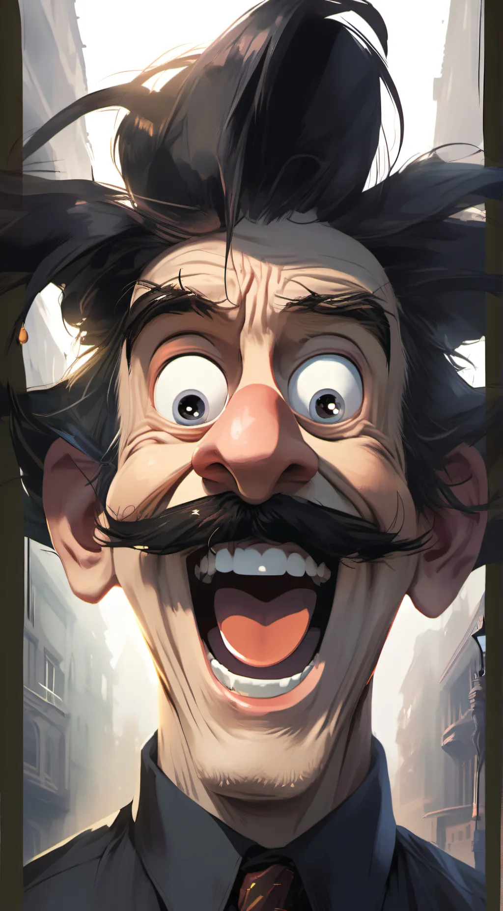 ai character: crazy Eddie background