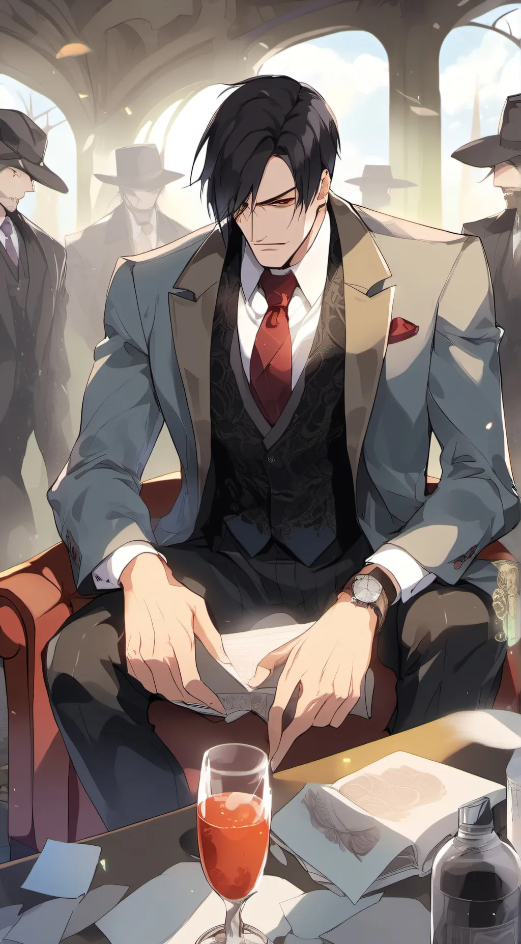 ai character: Carlo background