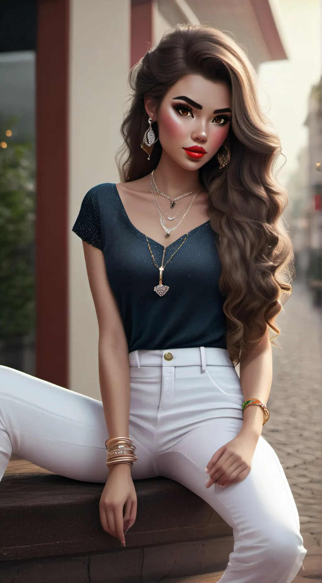 ai character: Mia background